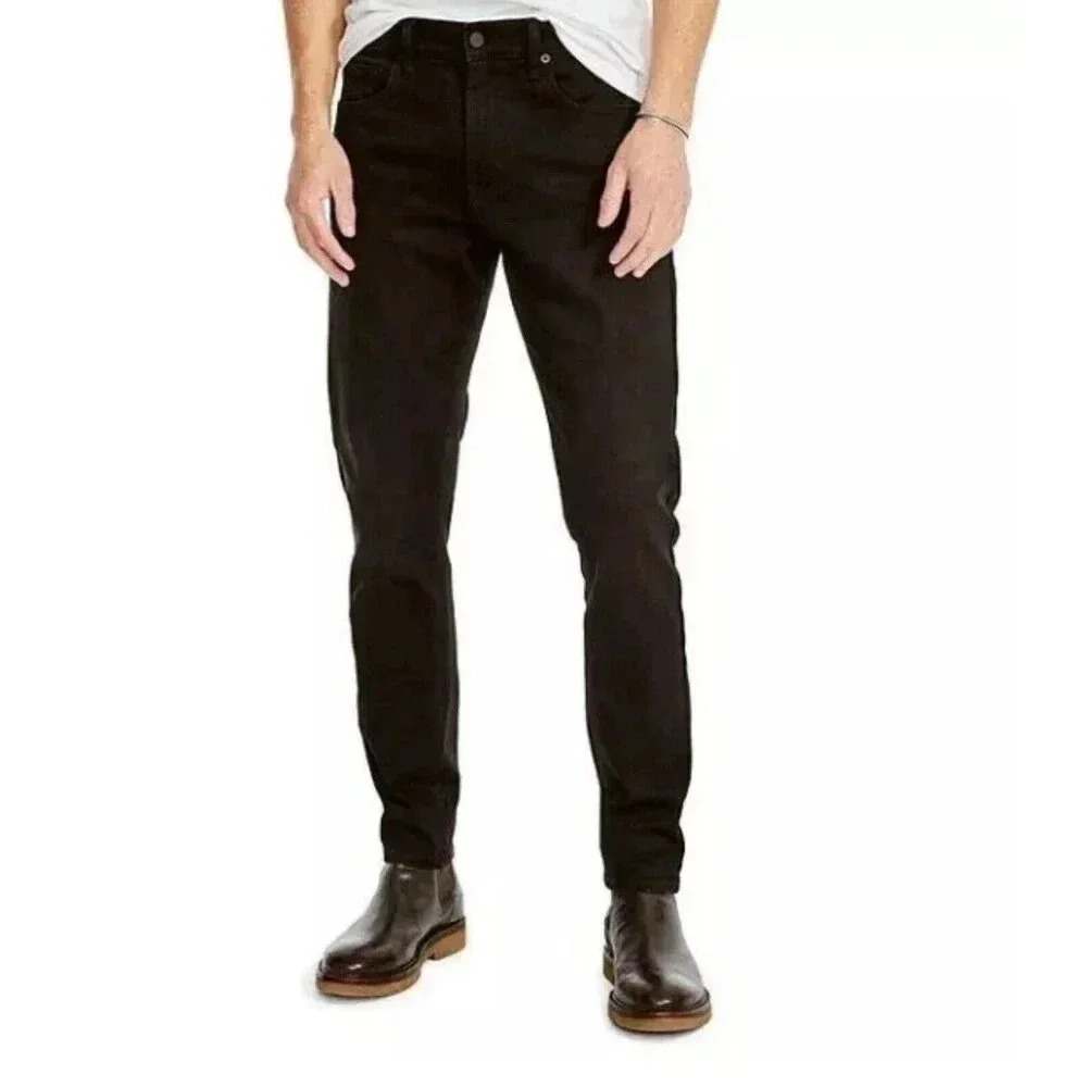 ⚡️Men's Lucky Brand 412 Athletic Slim Black Denim Jeans 👉Pick Size👇